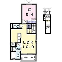 フォーエヴァー　サンリッチ  ｜ 福岡県北九州市八幡西区木屋瀬2丁目（賃貸アパート1LDK・2階・41.27㎡） その2