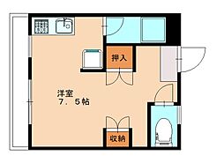 間取図画像 ワンルーム