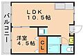 カレッジライフイシモト3階3.8万円