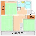 ビレッジハウス本城2棟3階4.1万円