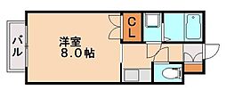 間取図画像 1K