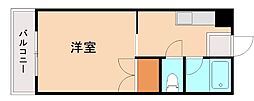 ヴィラ小島 1Kの間取図画像