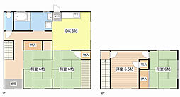 金沢町戸建 1階4DKの間取り