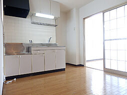 プチモンド堅田 101 1階2DKのリビング/ダイニング