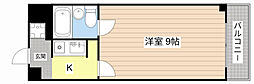 サンクリエート彦根 1Kの間取図画像