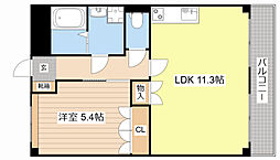 ＥＬ ＧＲＡＣＥ 2階1LDKの間取り