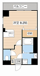 KDXレジデンス南草津 1Kの間取図画像