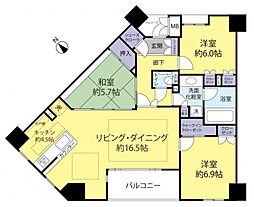 間取図画像 3LDK