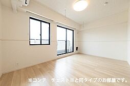 リ：ルーム　東近江 303 3階1LDKのリビング/ダイニング