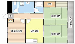 グランパレス南海 3DKの間取図画像