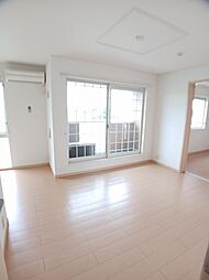 近江鉄道近江本線 愛知川駅 徒歩23分の賃貸アパート 2階2LDKのリビング/ダイニング