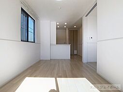 JR草津線 手原駅 徒歩4分の賃貸アパート 3階1LDKのリビング/ダイニング