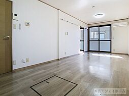 JR北陸本線 米原駅 徒歩10分の賃貸アパート 1階2LDKのリビング/ダイニング