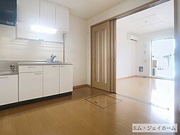 JR北陸本線 長浜駅 3.5kmの賃貸アパート 1階2DKのリビング/ダイニング