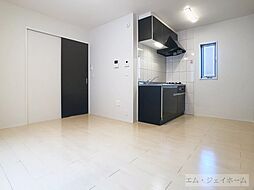 近江鉄道近江本線 水口駅 徒歩10分の賃貸アパート 2階1LDKのリビング/ダイニング