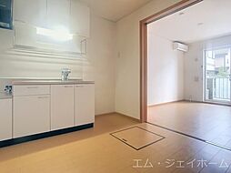 近江鉄道近江本線 水口城南駅 徒歩13分の賃貸アパート 1階2DKのリビング/ダイニング