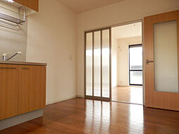 JR草津線 手原駅 徒歩15分の賃貸アパート 1階2Kのリビング/ダイニング