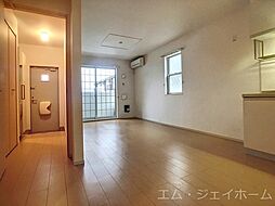 近江鉄道八日市線 新八日市駅 徒歩22分の賃貸アパート 1階1LDKのリビング/ダイニング