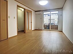 JR東海道・山陽本線 南彦根駅 3.8kmの賃貸アパート 1階1Kのリビング/ダイニング