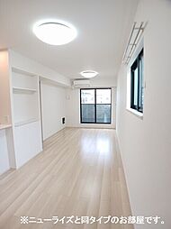 JR湖西線 安曇川駅 徒歩4分の賃貸アパート 2階2LDKのリビング/ダイニング