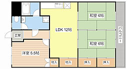 ライフレジデンス21 3LDKの間取図画像