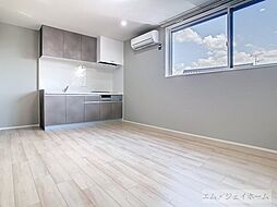 ランマンスクエア 203 2階1LDKのリビング/ダイニング