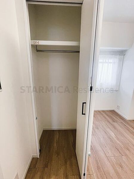 各部屋に収納があるのはうれしいポイント