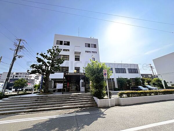 大阪府東淀川警察署 徒歩1分。 50m