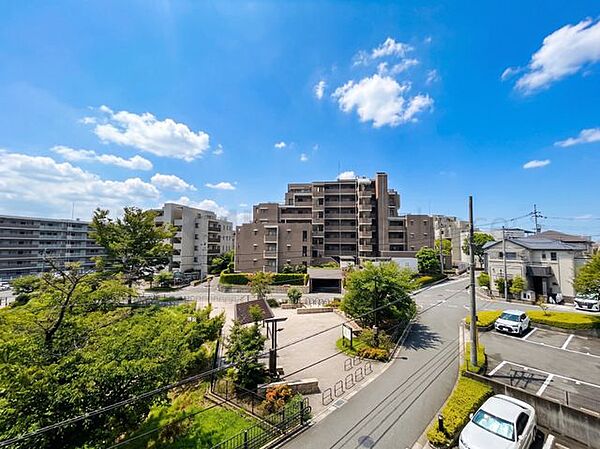 千里山エリアの住宅街、緑に彩られた住環境