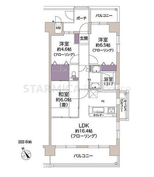 間取り：326000264348