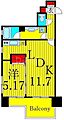 CITYSPIRE三ノ輪3階15.0万円