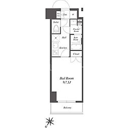 ONE ROOF FLAT ASAKUSA IRIYA 5階