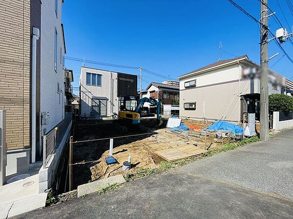 きれいな形の土地です。2026年8月撮影