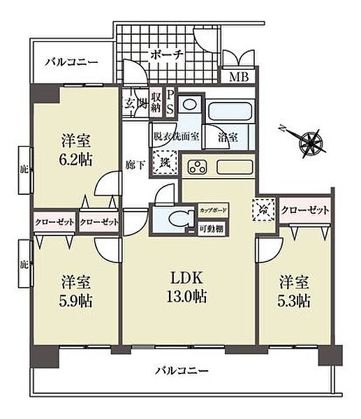 間取り：313004844017