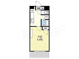カーサヴェルデ 1DKの間取図画像