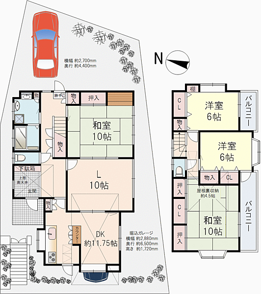 間取り：326000248772