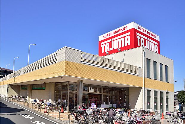【スーパー】SUPER　MARKET　TAJIMA(スーパーマーケットタジマ)　大袋店まで651ｍ