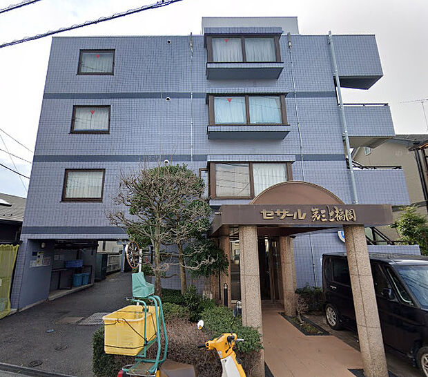 「セザール第三上福岡」4階建てマンション、東武東上線「上福岡」駅より徒歩8分の好立地