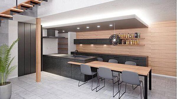 建物プラン例（内観パース)