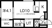 札幌市東区北十四条東6丁目 4階建 築9年のイメージ