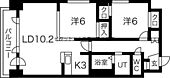 札幌市北区新琴似七条2丁目 8階建 築17年のイメージ