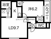 札幌市東区本町一条4丁目 3階建 築7年のイメージ