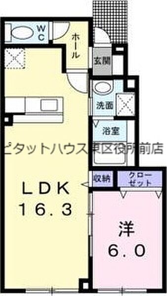 同じ建物の物件間取り写真 - ID:201022337802