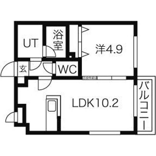 同じ建物の物件間取り写真 - ID:201022358563