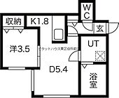 札幌市中央区北七条西13丁目 4階建 築7年のイメージ