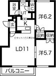 札幌市豊平区中の島一条5丁目 4階建 築33年のイメージ