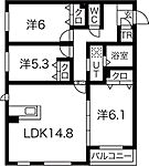札幌市中央区南二十条西12丁目 3階建 築18年のイメージ