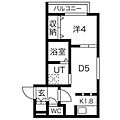 オルキデア東区役所2階4.9万円