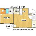 rihoed2階5.2万円