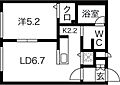 ブランノワールデコ4階4.5万円